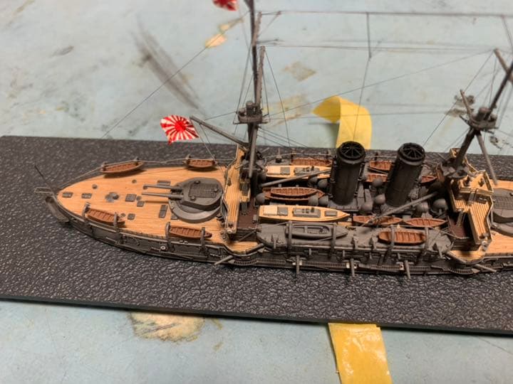 1/700 戦艦三笠 完成品