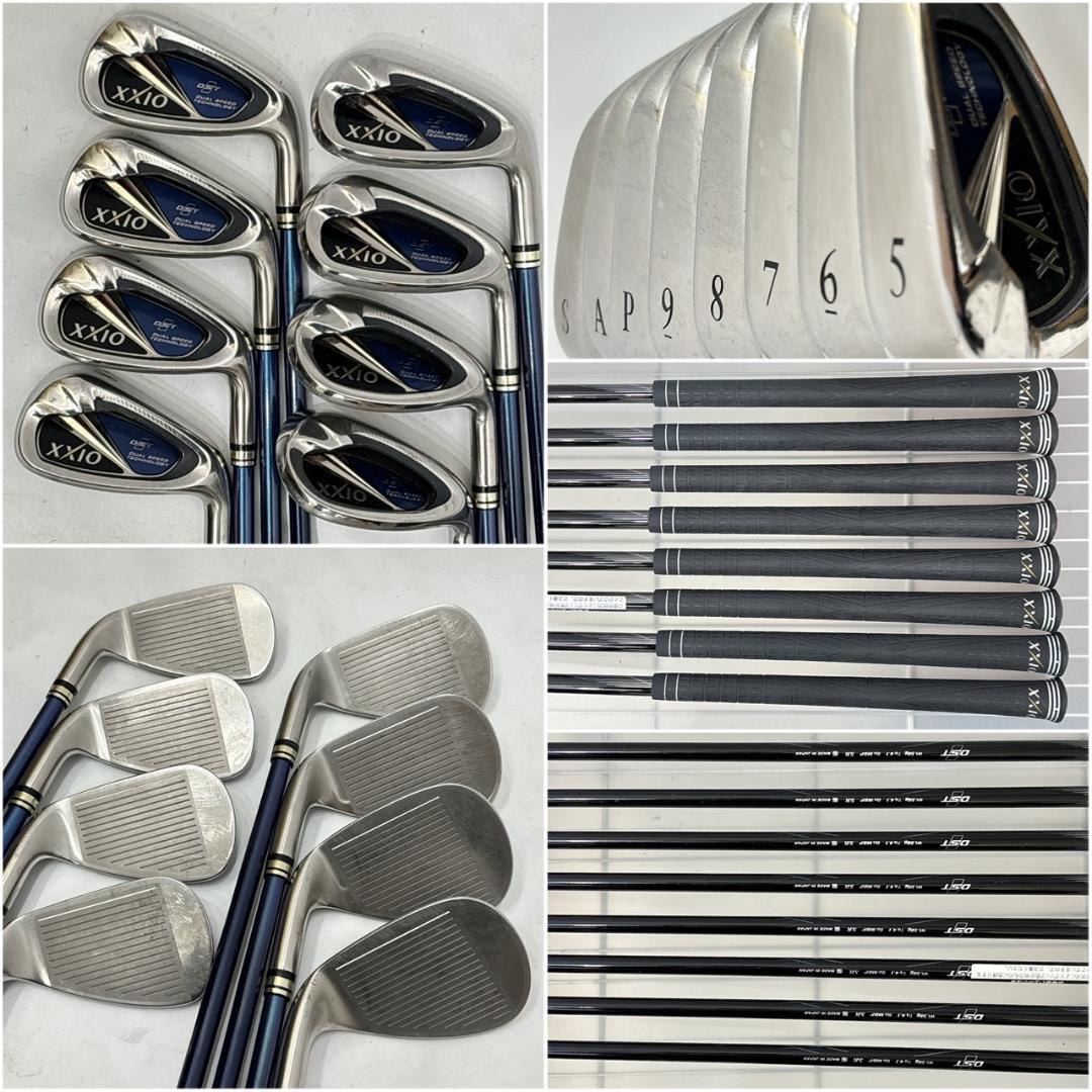 メンズ右利き初心者用　ゼクシオ　8＆9代目　ゴルフクラブセット　W₋2764