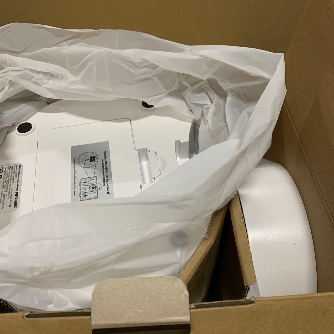 新品　PETLIBRO 自動給餌器 猫 カメラ付き 5L大容量 ホワイト