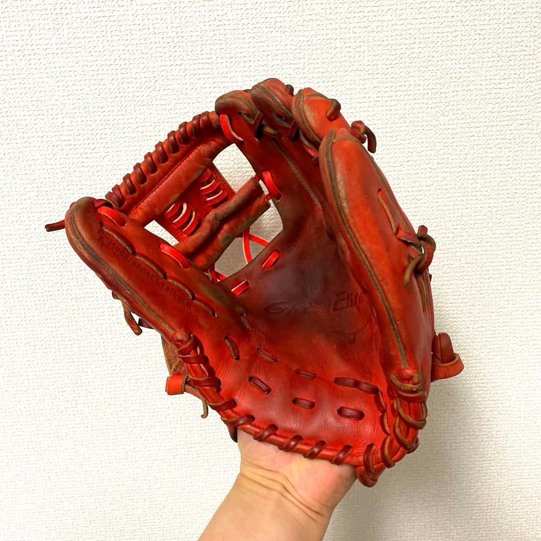 386 ミズノ グローバルエリート 型抜群 即戦力 軟式 内野手用グローブ