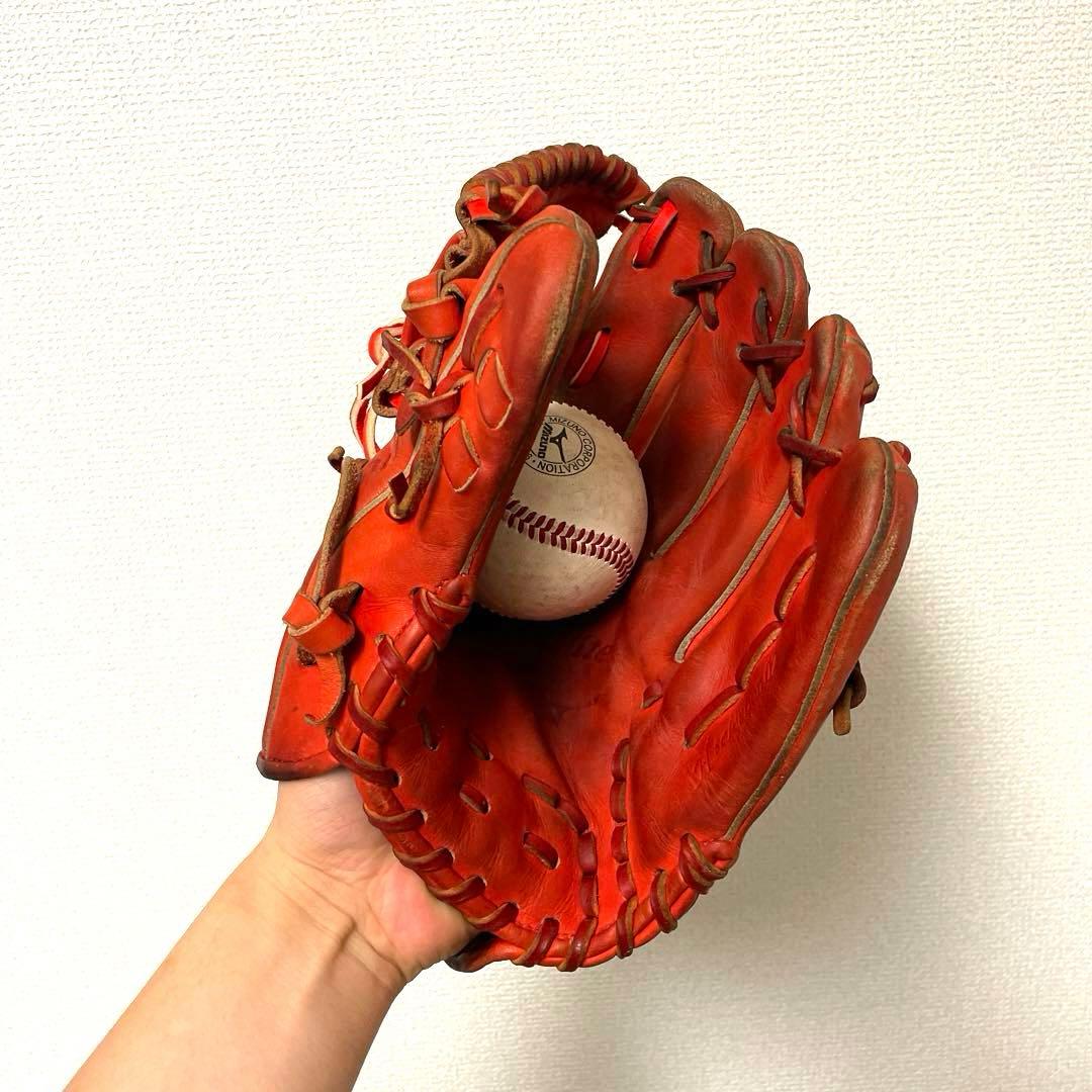 386 ミズノ グローバルエリート 型抜群 即戦力 軟式 内野手用グローブ