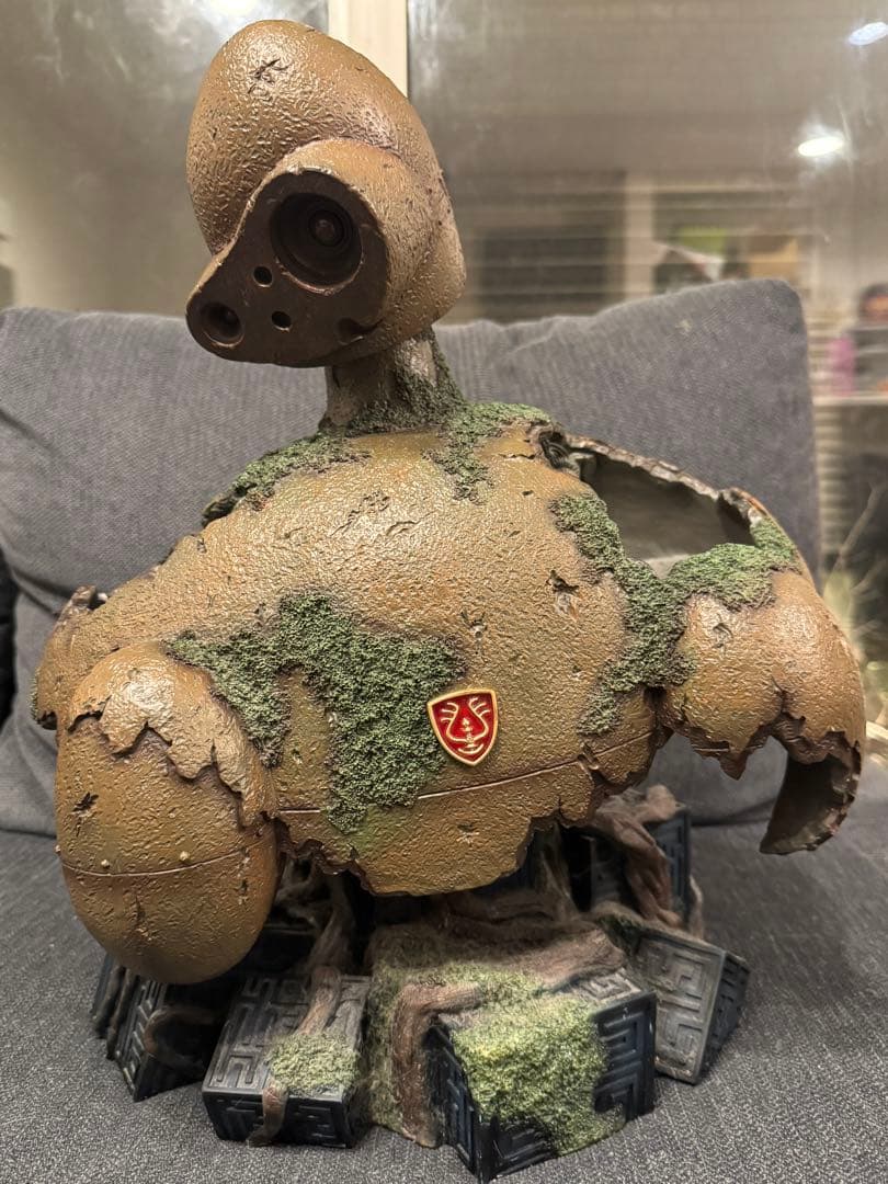 週末限定特価　ジブリ　ロボット兵　プランター　特大　レア