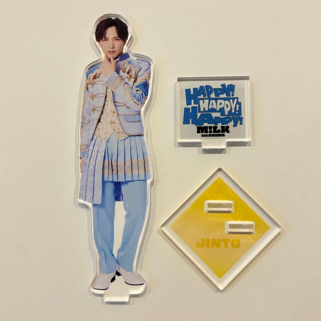 M!LK 吉田仁人 アクスタ ハハハッピー 青衣装 アクリルスタンド みるく