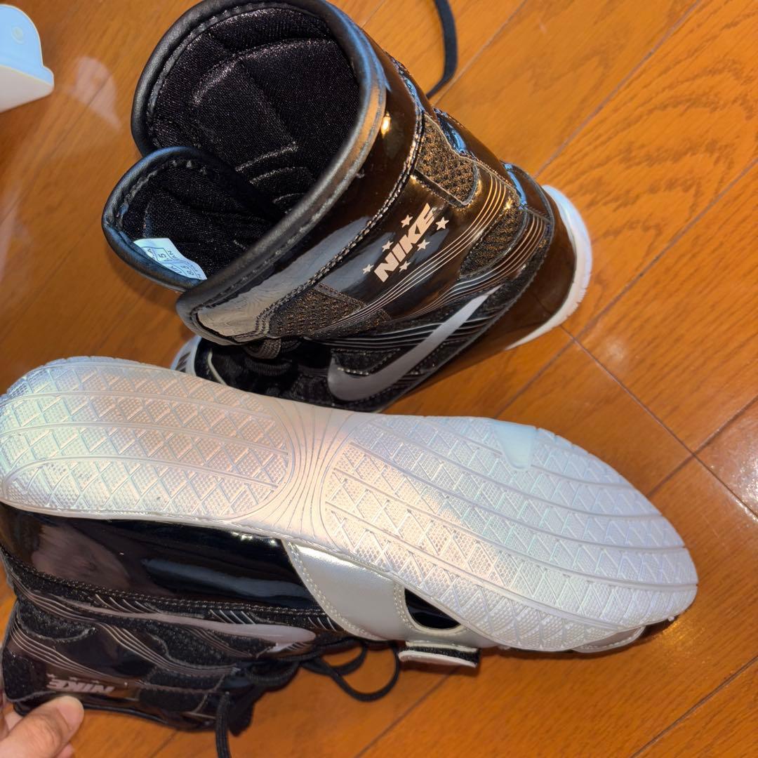 NIKE ボクシングシューズ ハイパーKO ブラック×シルバー