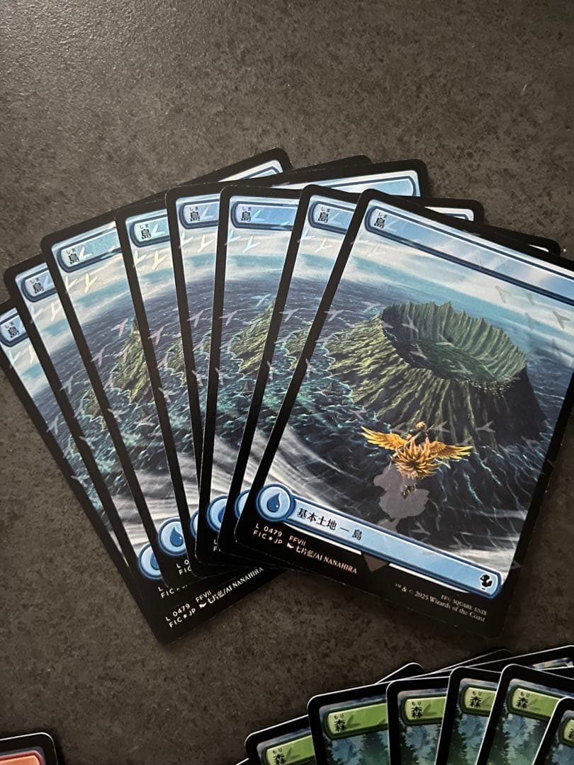 MTG マジック ザ ギャザリング チョコボバンドル 基本土地 foil 40枚