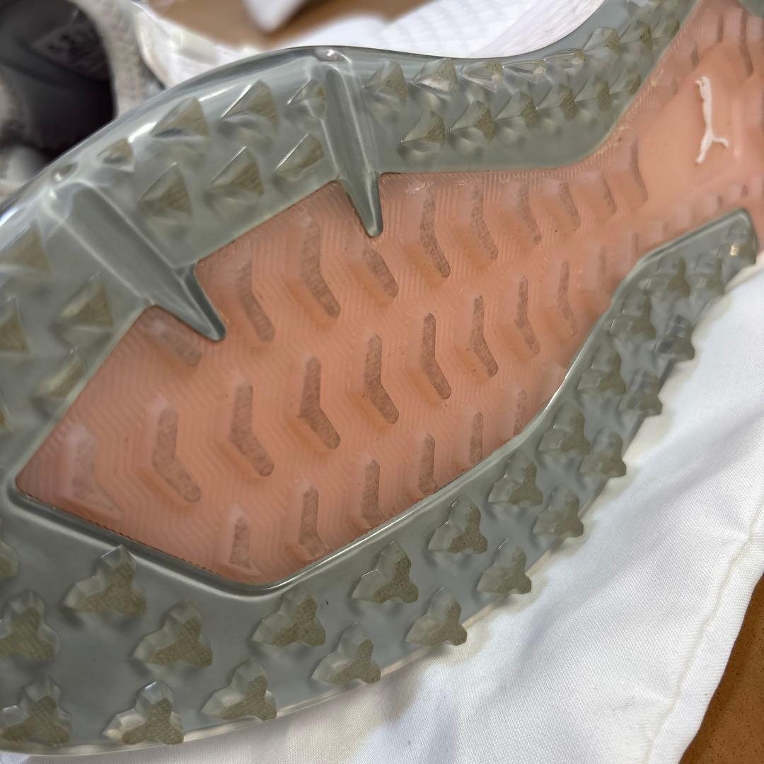 PUMA ゴルフシューズ ホワイト/グレー no box