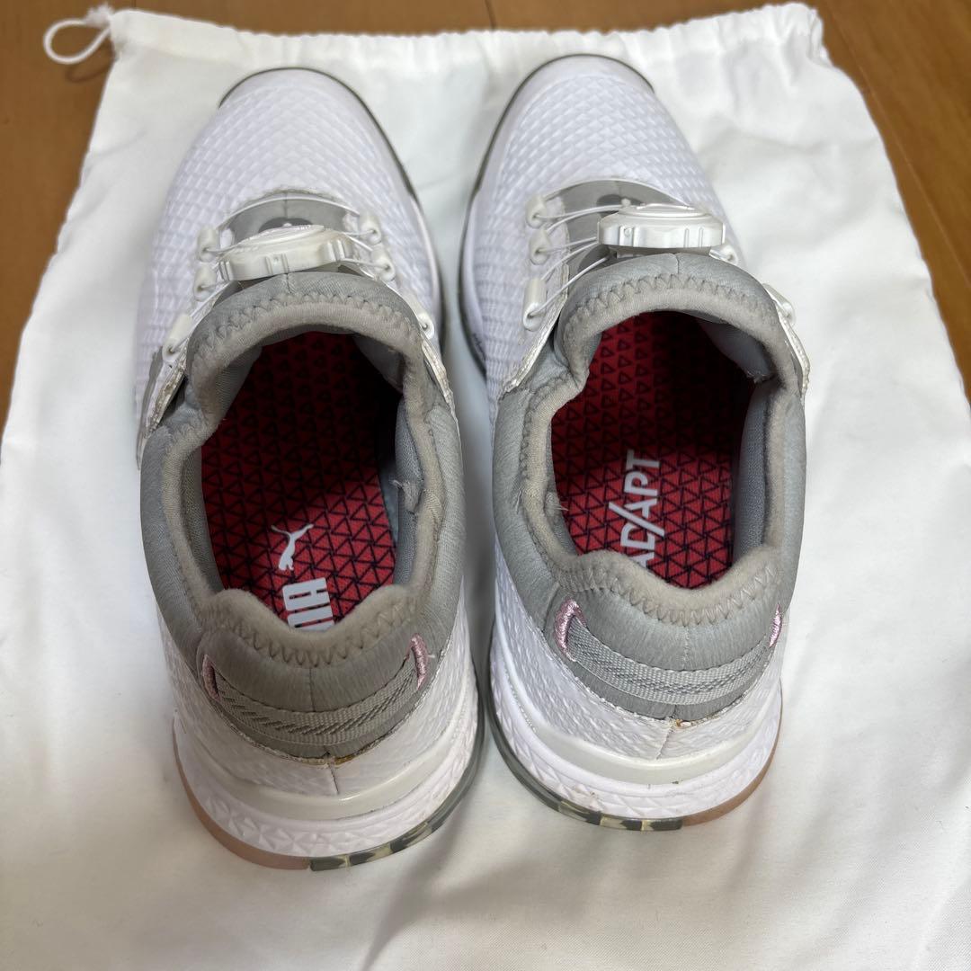 PUMA ゴルフシューズ ホワイト/グレー no box