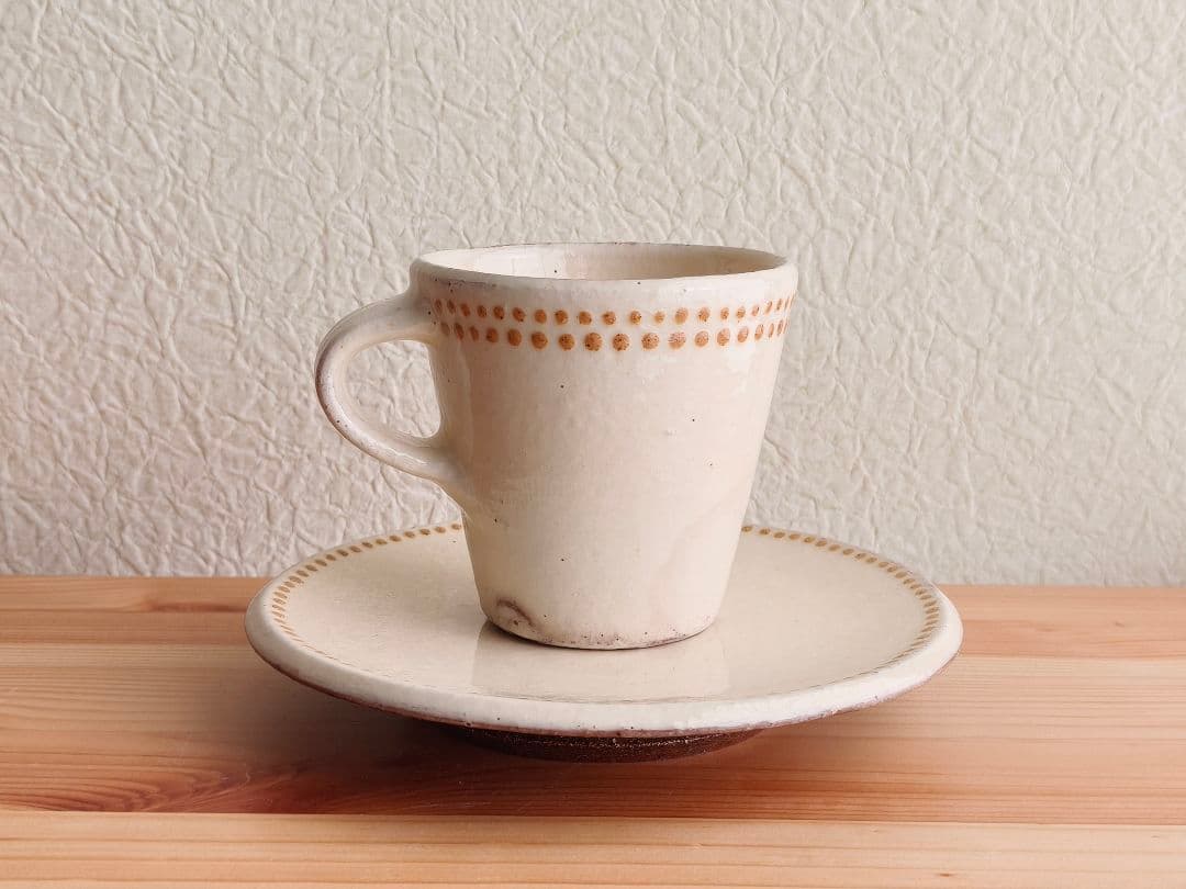 舩木研兒 コーヒー碗皿 カップ&ソーサー　船木　研児