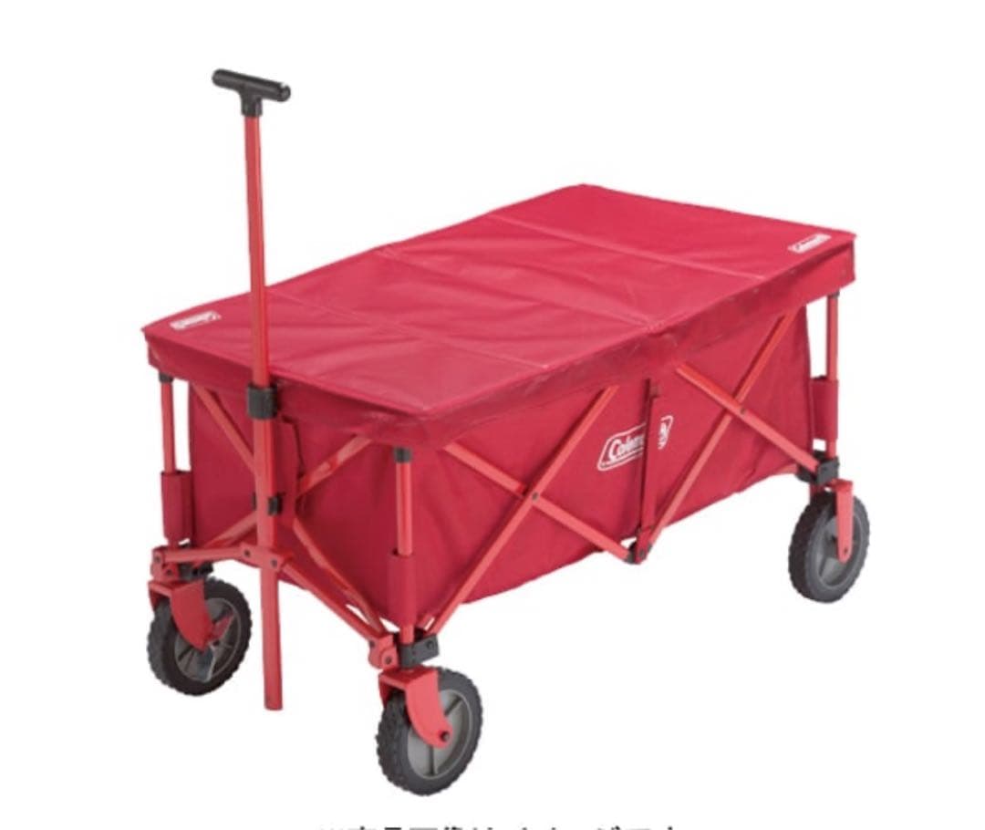 コールマン Coleman [アウトドアワゴン]テーブル付き