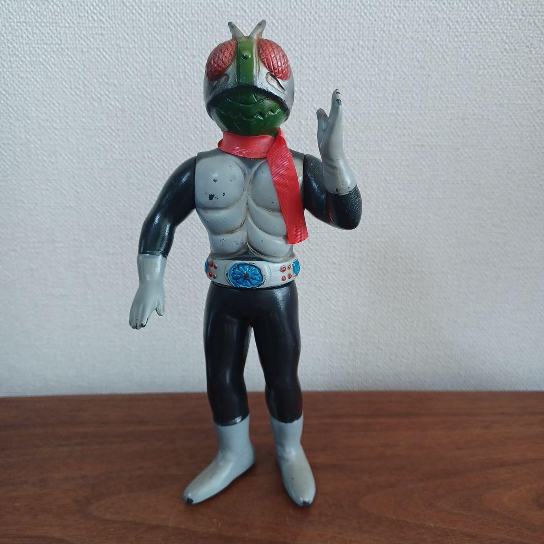 無版権　パチもの通称「盆踊りライダー」と呼ばれる希少ソフビフィギュア