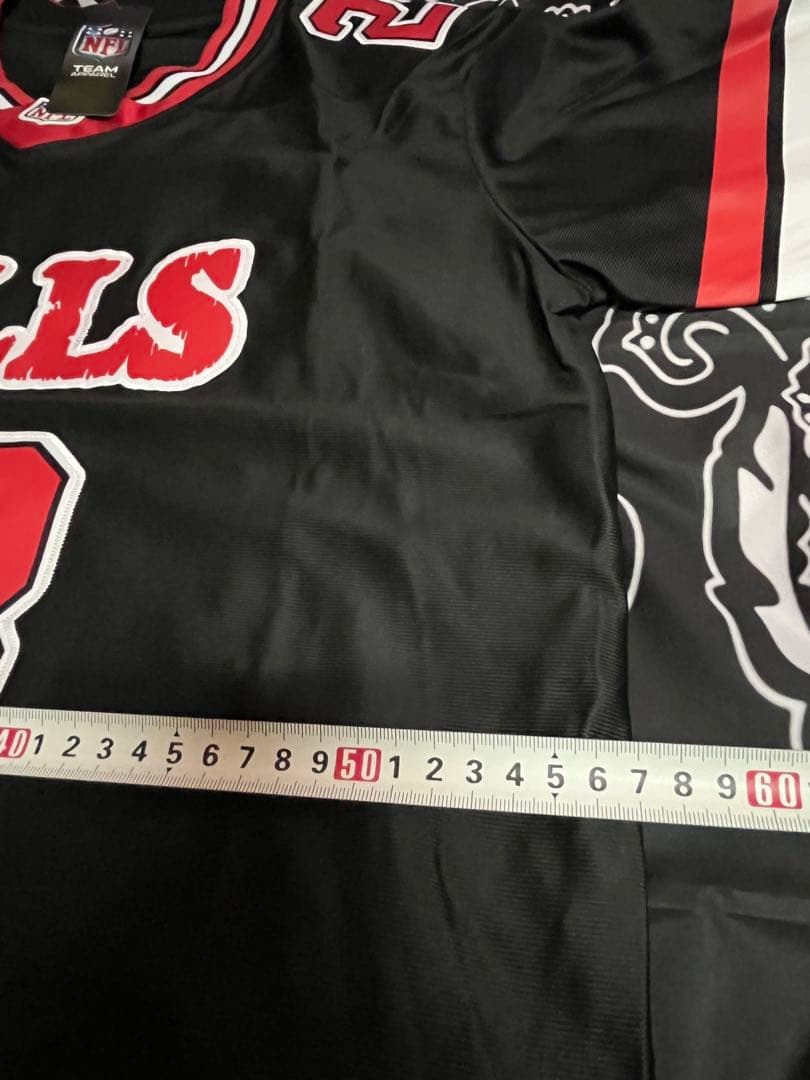 NFL BULLS JORDAN 23 ブラックユニフォーム M