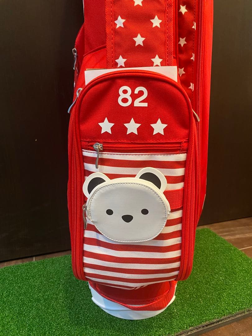 callaway キャロウェイ ベアスタンド キャディバッグ レッド 女性用