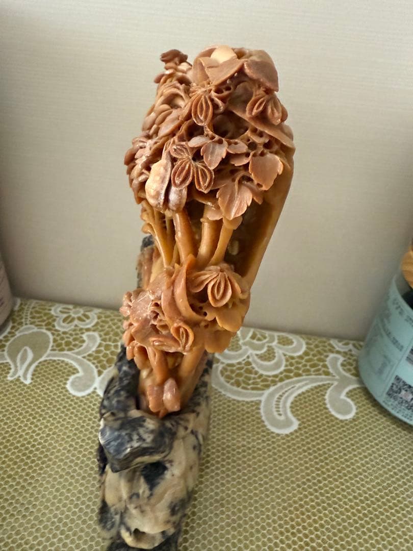 石雕 置物 / 五穀豊穣 / インテリア