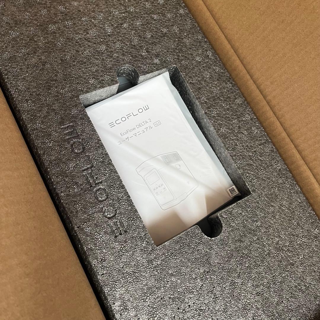 【新品】ECOFLOW ポータブル電源 delta2