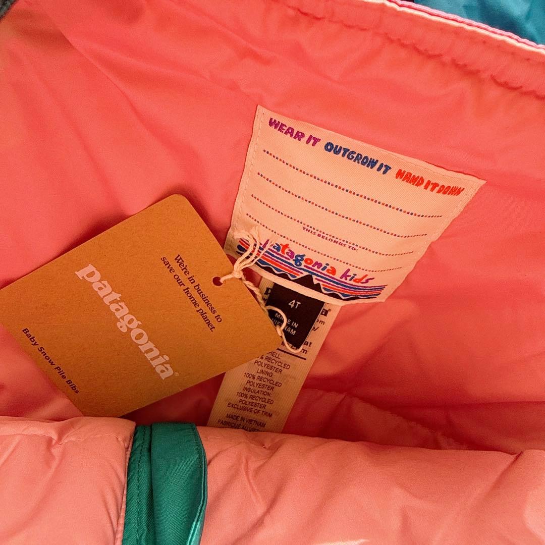 patagonia パタゴニア　スノーウェア　サロペット　オールインワン　4T