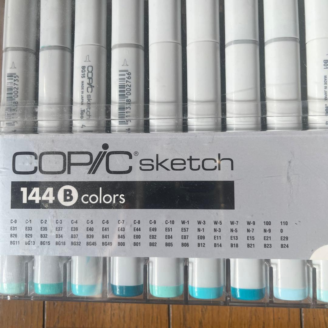 COPIC sketch 144A B colors セット