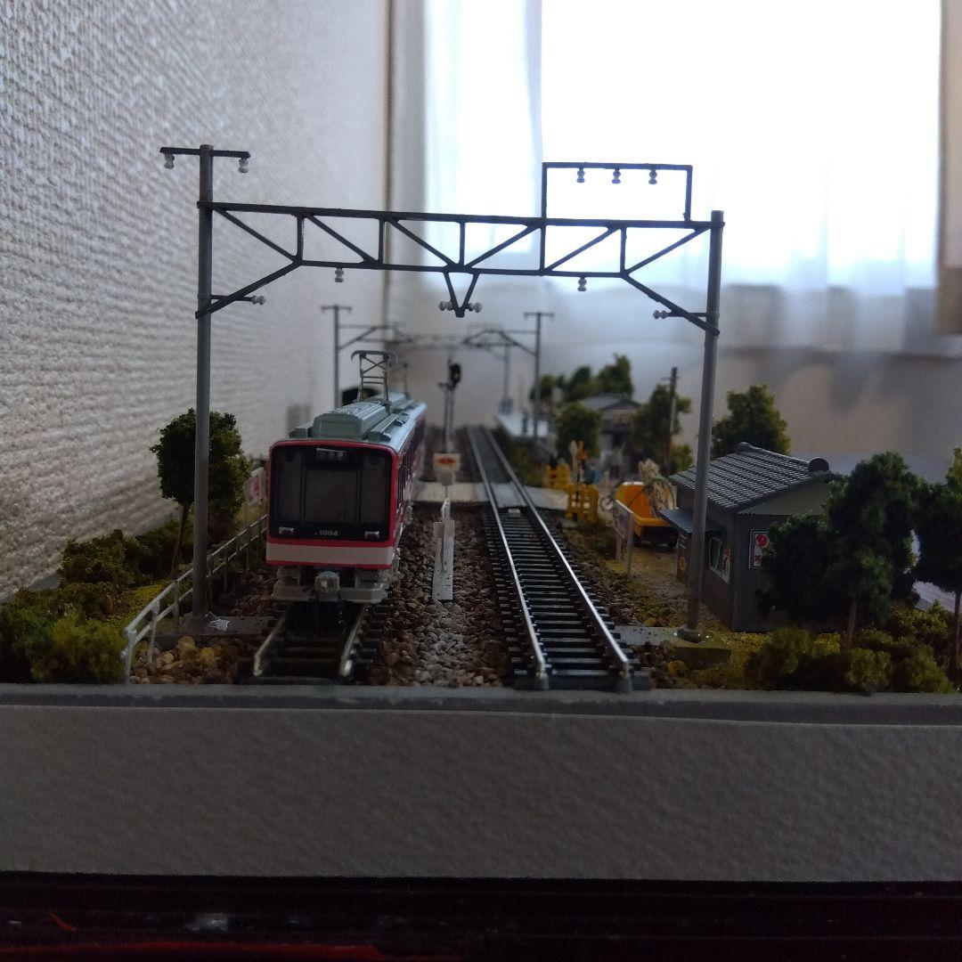 箱根登山鉄道ベルニナ号　鉄道模型　クリアケース付