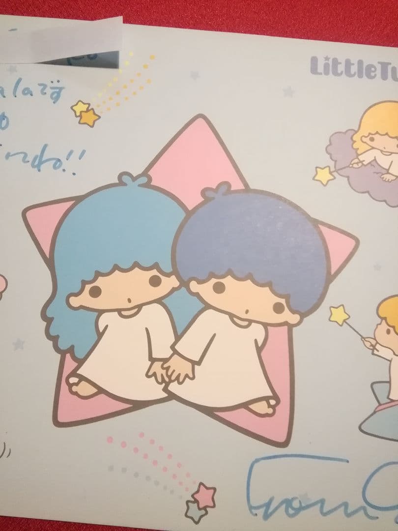 【希少！昭和レトロ】サンリオ★キキララ直筆サイン色紙★1976