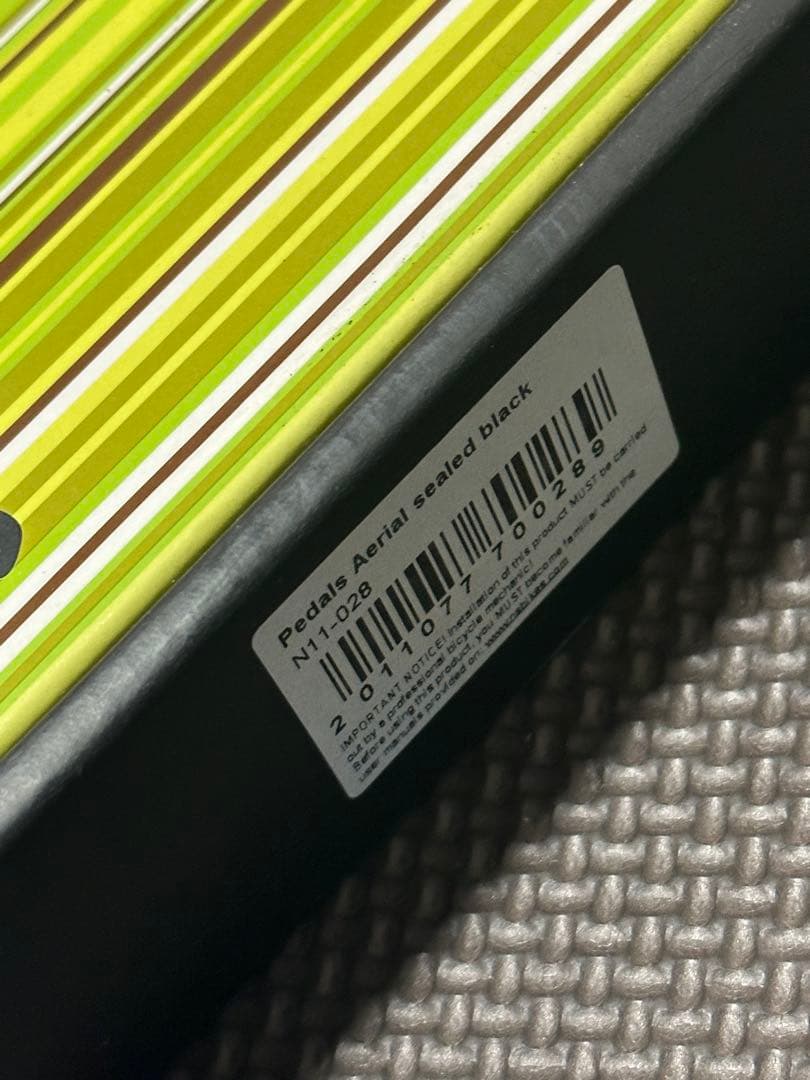 パーツ Ns bike pedals black