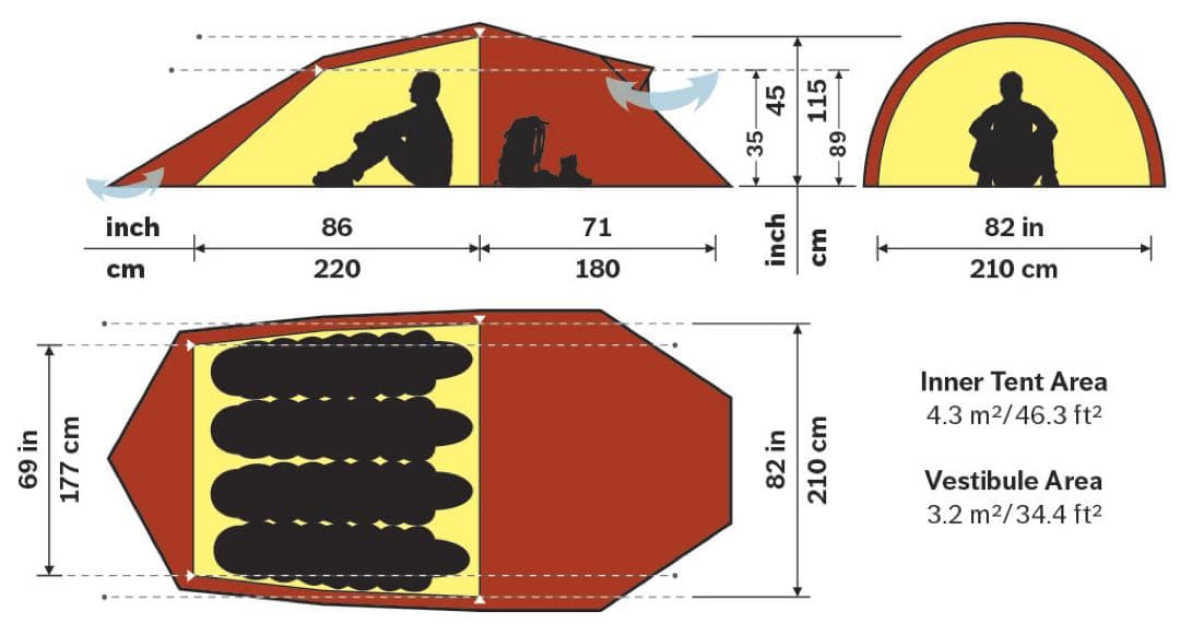 【HILLEBERG】Nallo4GT サンド 最終値下