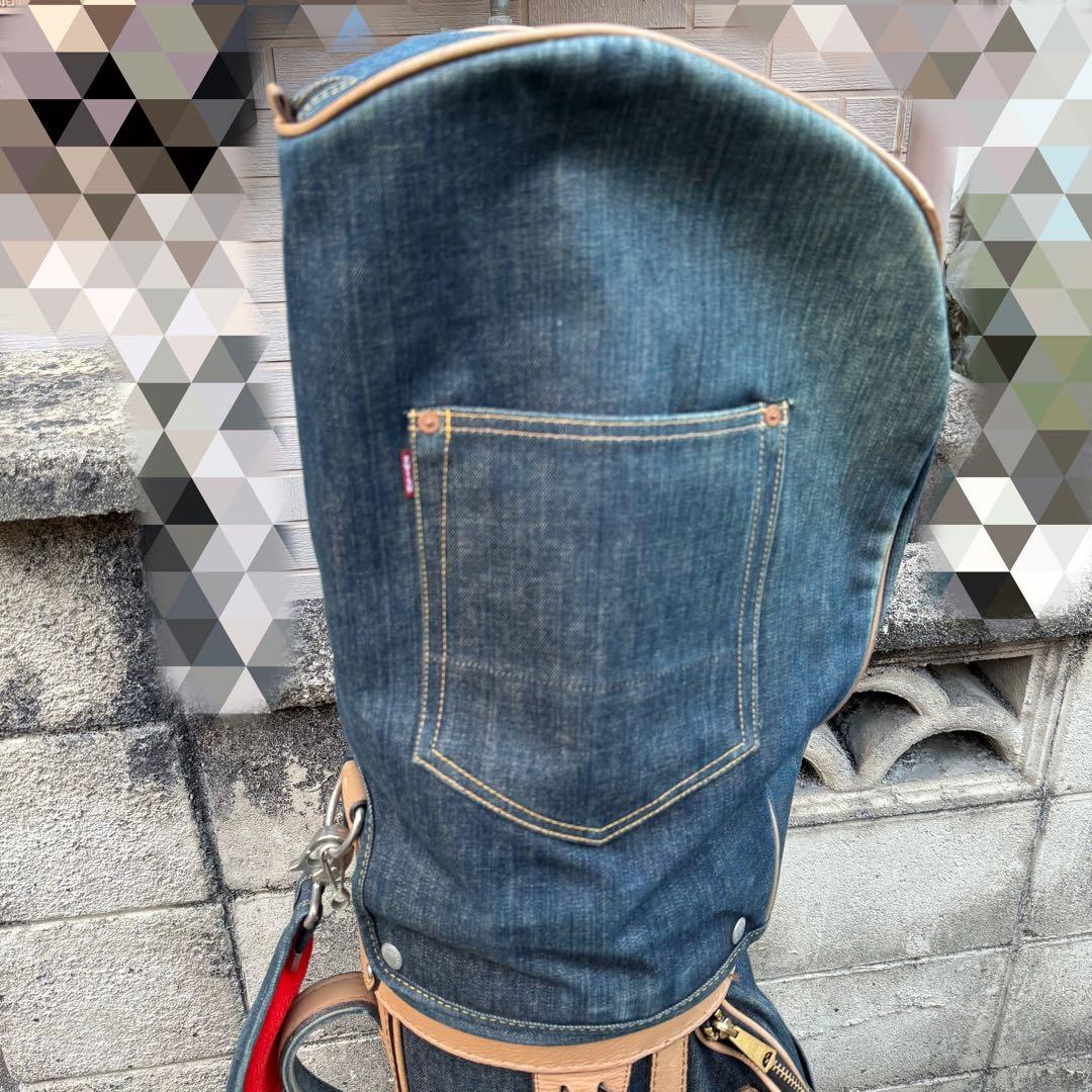 希少☆ EVISU エヴィス　ゴルフ　 デニム　キャディバッグ　初期モデル