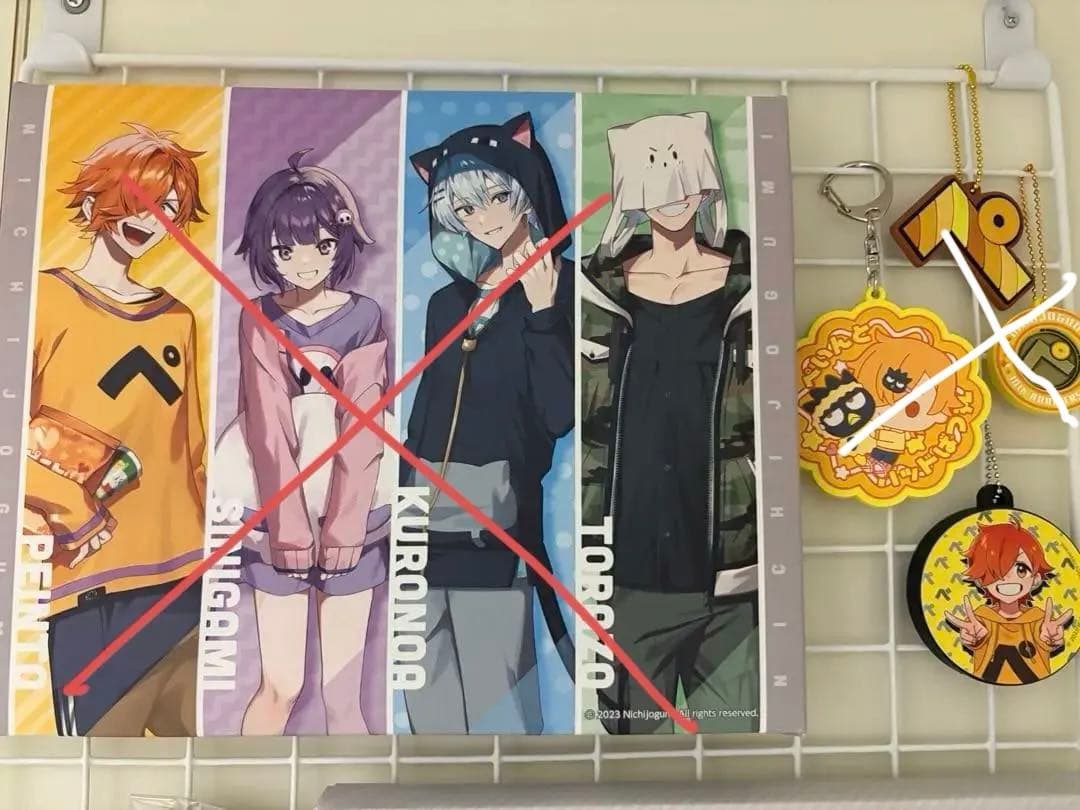 日常組、実況者　グッズバラ売り3000円~◯