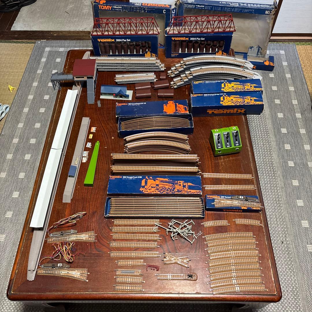 Nゲージトミックス大量レール&高架橋セット (レイアウト利用にいかがでしょうか