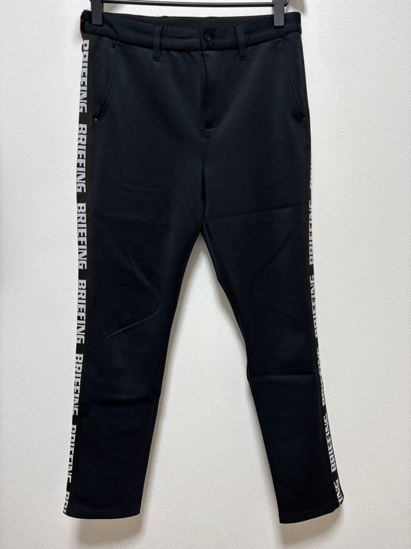 BRIEFING ロゴ　サイドラインパンツ