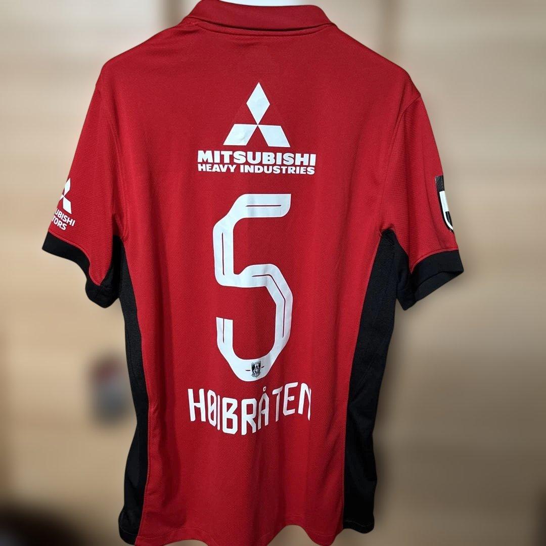 浦和レッズレプリカユニフォーム　2025シーズン　Lサイズ　5番　ホイブラーテン