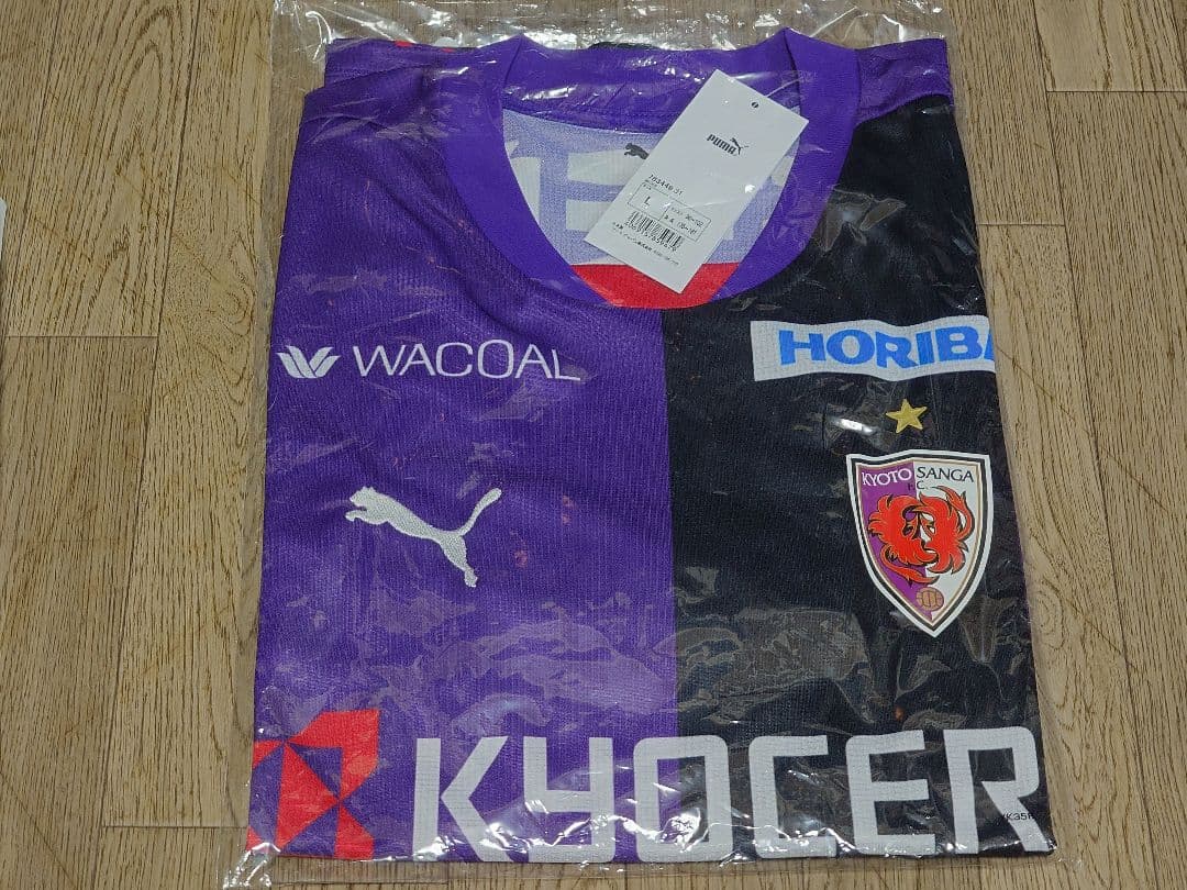 2025 京都サンガFC パープルサンガ　ユニフォーム　PUMA　 L XL