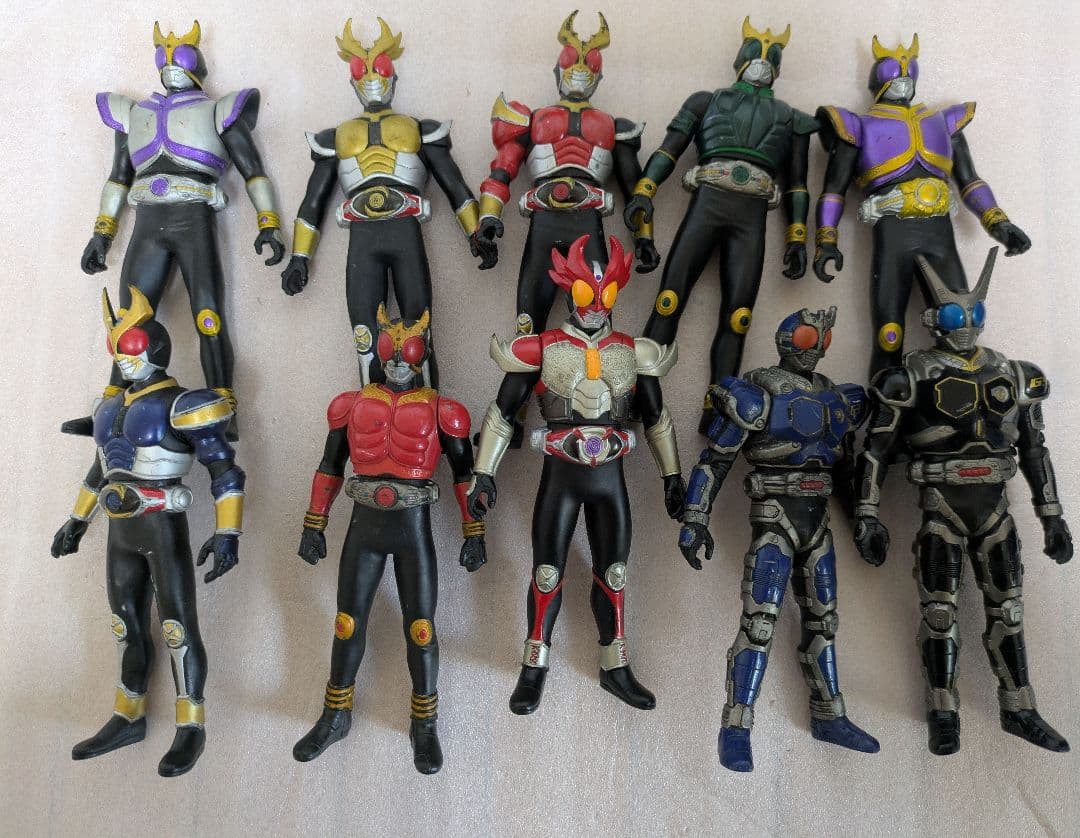 仮面ライダー ソフビ フィギュア 149個 まとめ