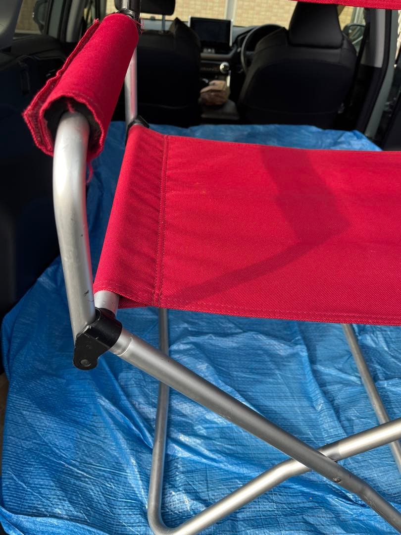  peak スノーピーク　FDフォールディングチェアワイド赤　4脚セット