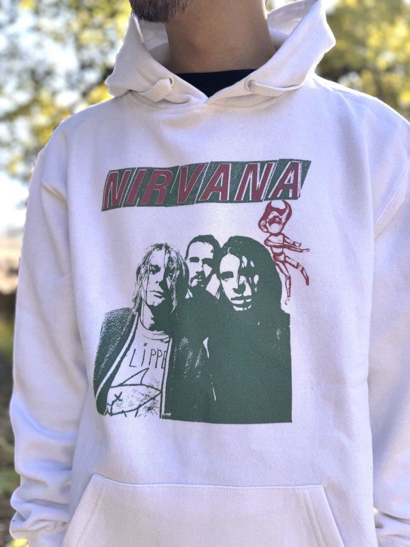 新品未使用 NIRVANA / Flipper プルオーバーパーカー Lサイズ