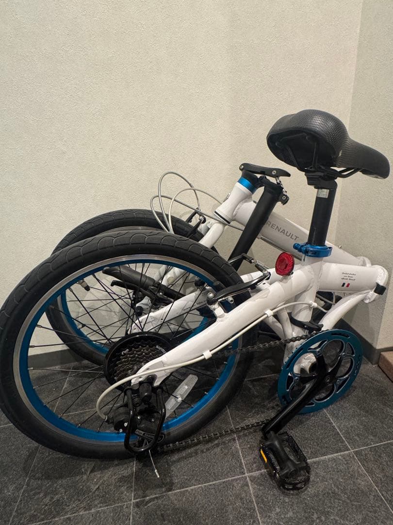 RENAULT LIGHT10 20インチ折りたたみ自転車 ホワイト
