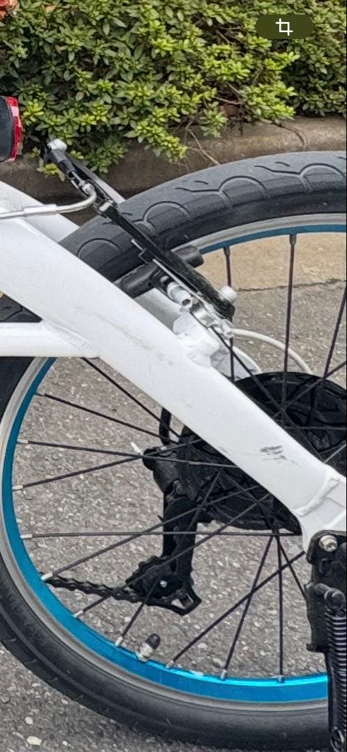 RENAULT LIGHT10 20インチ折りたたみ自転車 ホワイト