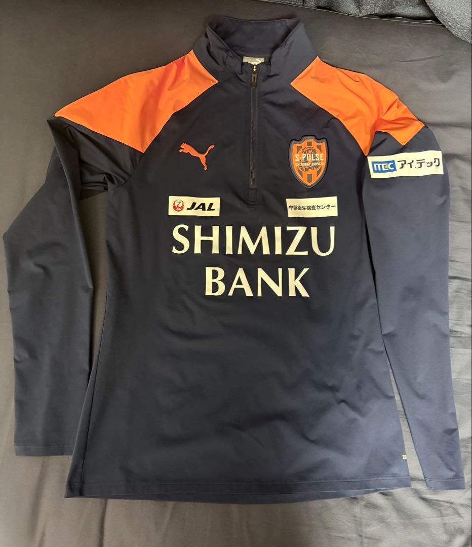 エスパルス　ハーフジップトップ　ウィンドブレーカー　Lサイズ