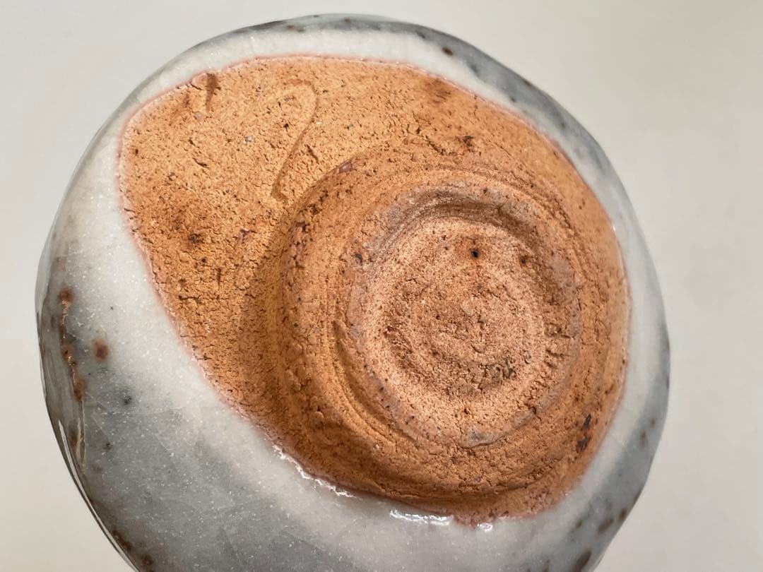 陶芸家　堀一郎　鼠志野　茶盌　茶碗　抹茶碗　茶道具　志野　美濃　瀬戸　共箱