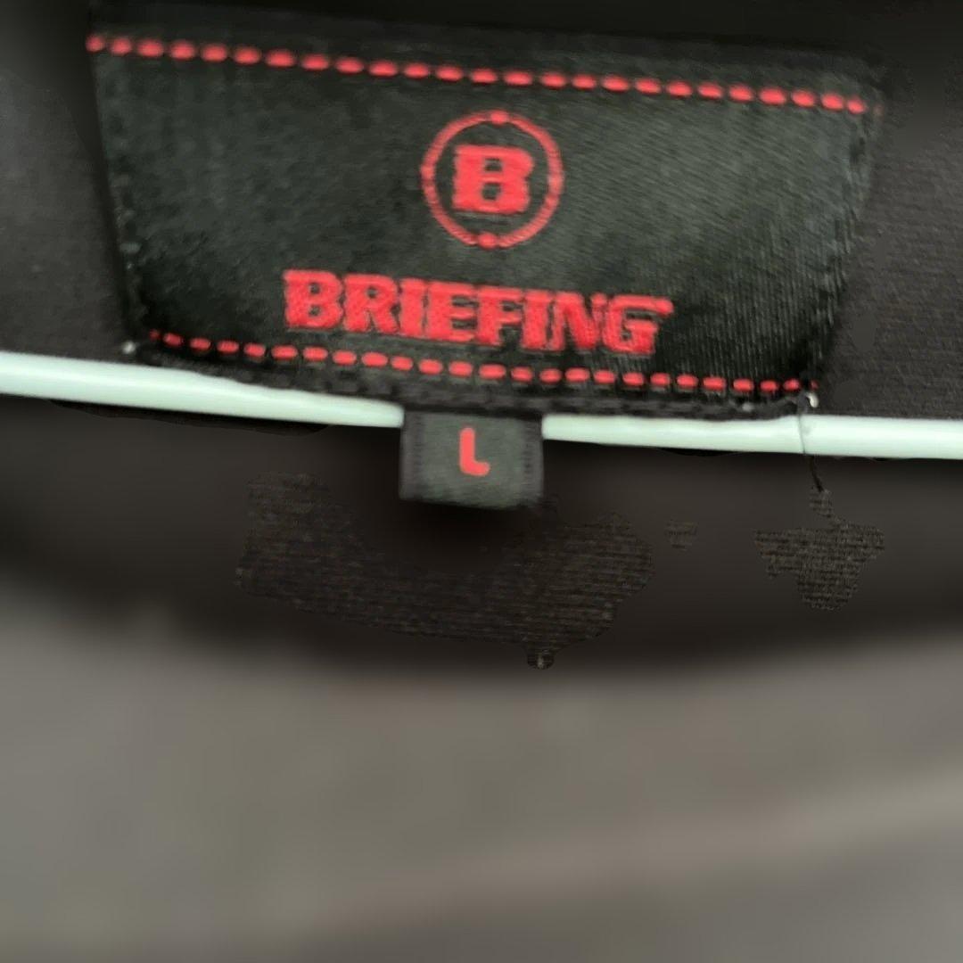 ブリーフィング　モックネックシャツ　L