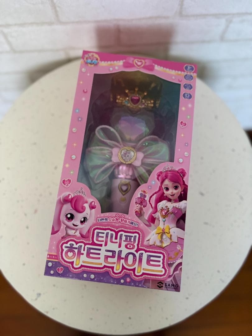 【韓国限定】シーズン６　プリンセス　キャッチティニピン　ハートライト