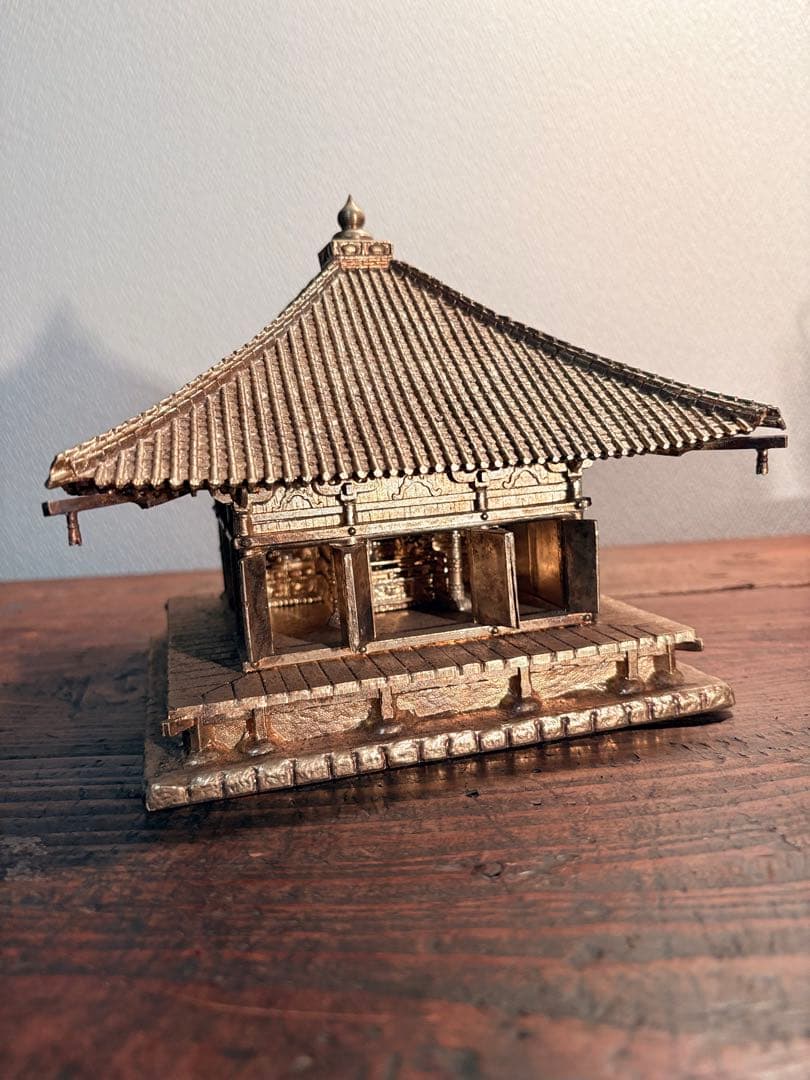 NHK 大河ドラマ 炎立つ 完全予約販売 金色堂 置物 1993年