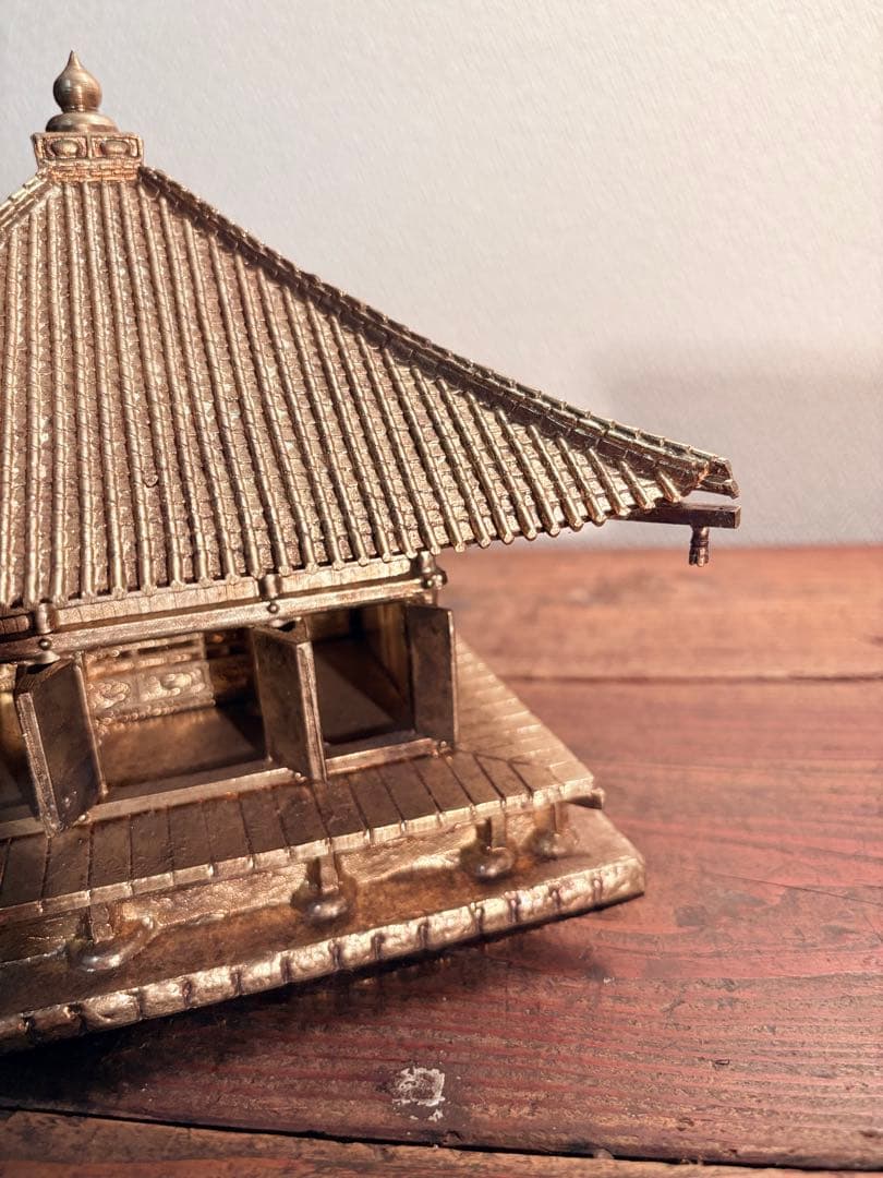 NHK 大河ドラマ 炎立つ 完全予約販売 金色堂 置物 1993年