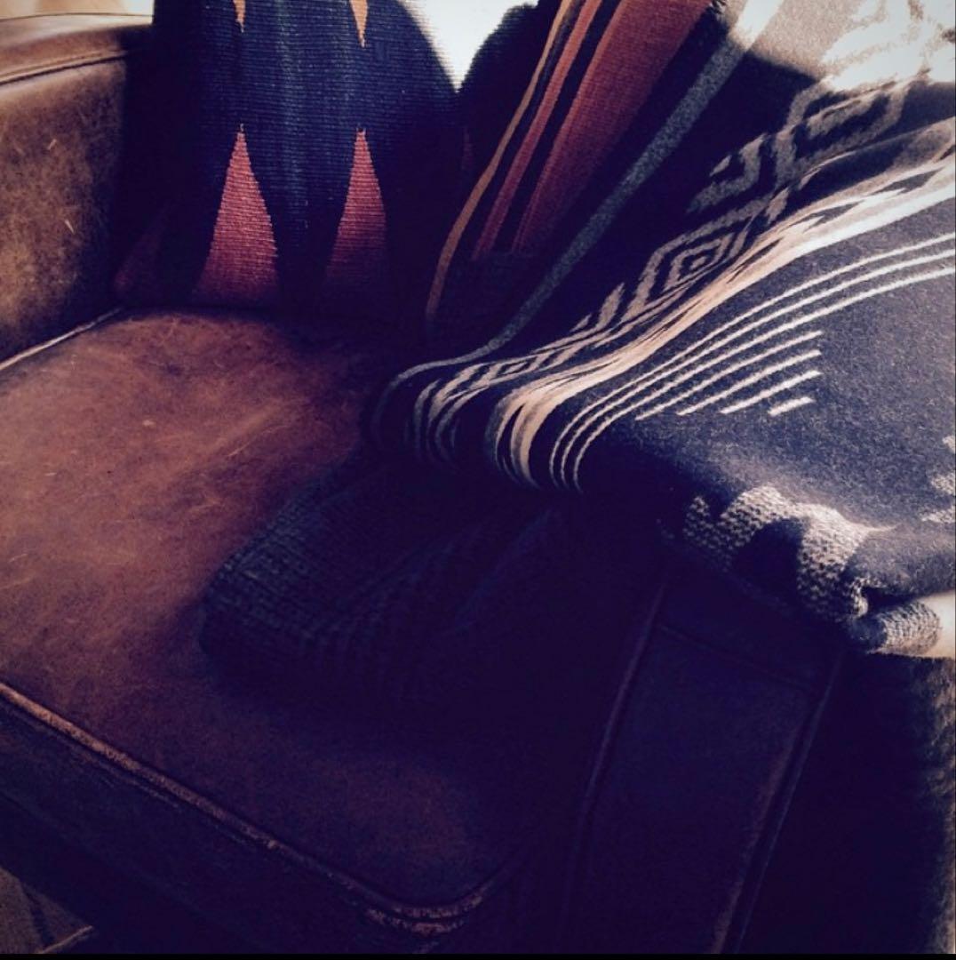 極上 USA製 PENDLETON ウールブランケット ネイティブ柄 未使用品