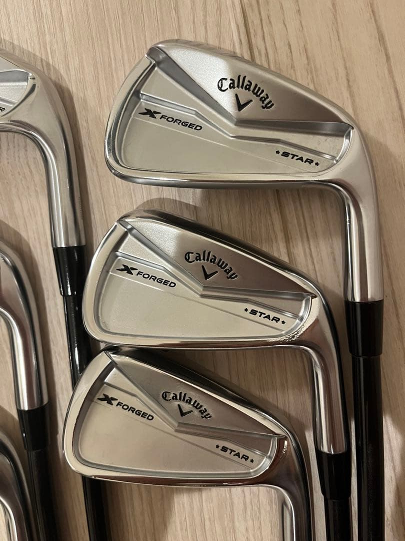 キャロウェイ Xフォージドスターアイアン 6本 5-9 Pラウネ i60 R