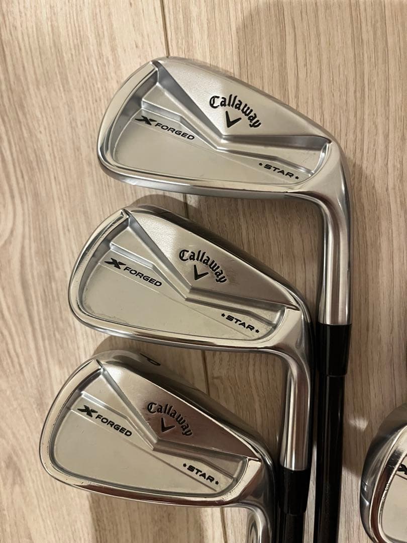 キャロウェイ Xフォージドスターアイアン 6本 5-9 Pラウネ i60 R