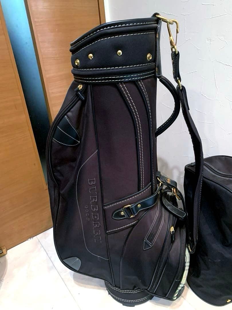 希少　完売　バーバリー　ゴルフ　キャディバッグ　メンズ　レディース