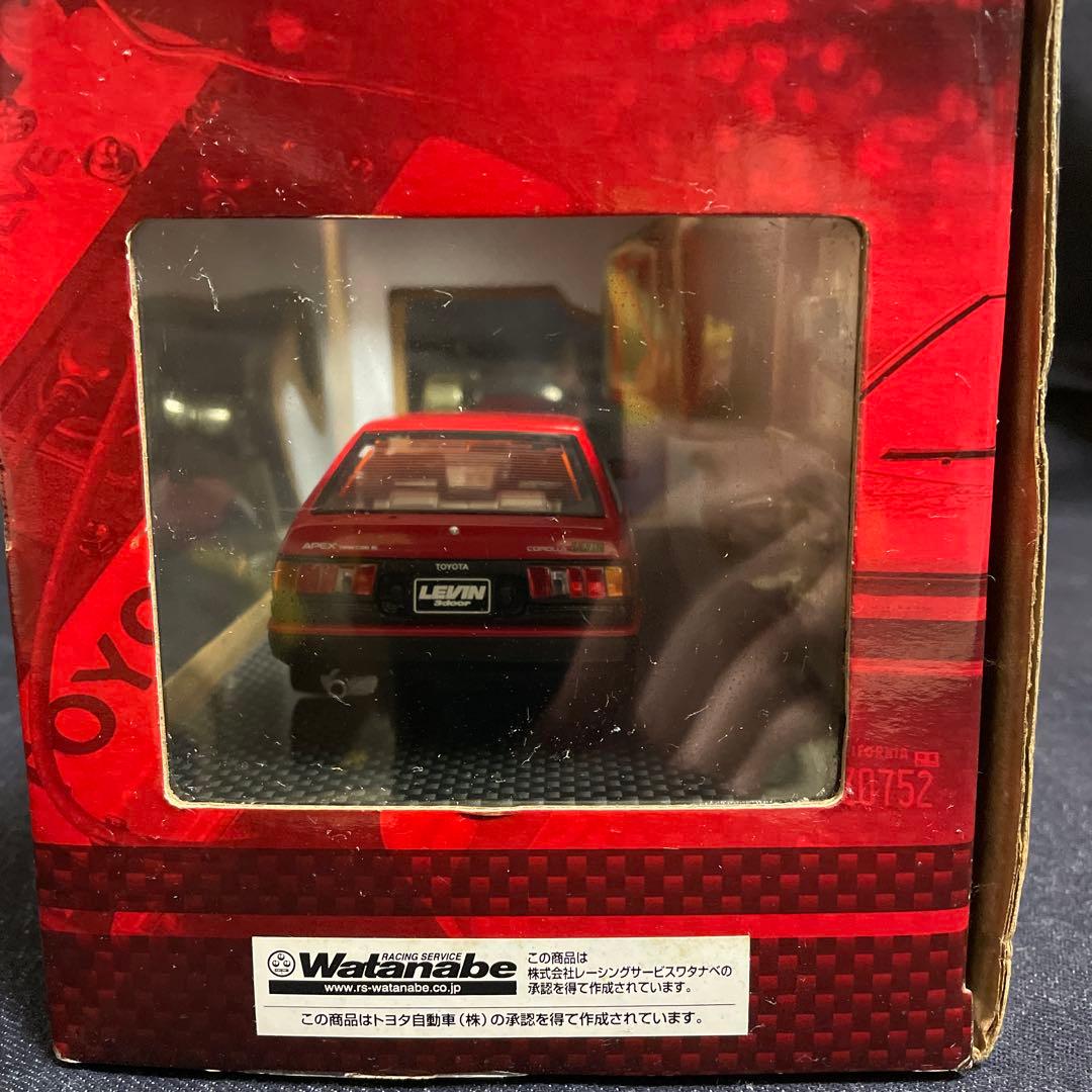 1/24 トヨタ カローラ レビン 前期型 AE86 ハチロク DISM