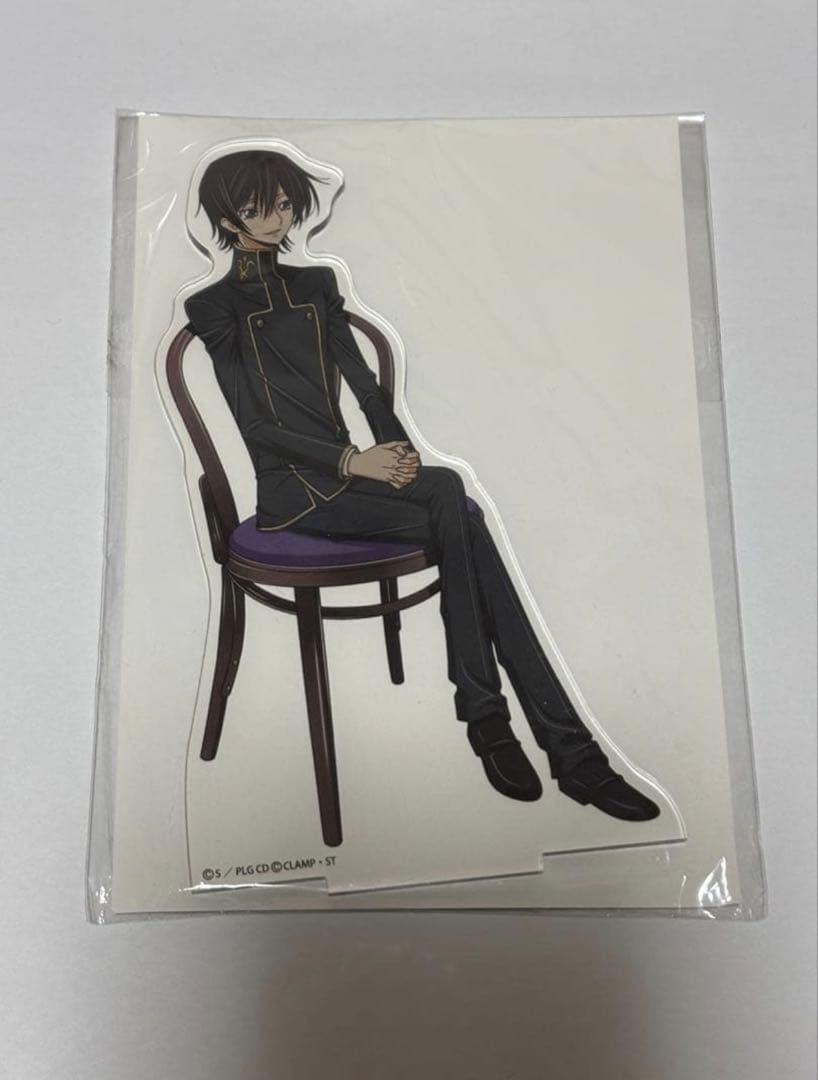 コードギアス　ルルーシュ・ランペルージ　銀色猫喫茶室　アクリルスタンド