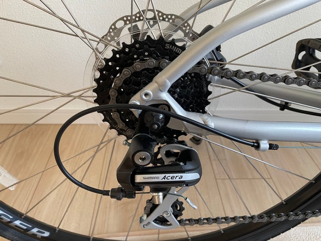 値下げ　ほぼ新品TREK FX2 DISC XS トレッククロスバイク　直接引渡