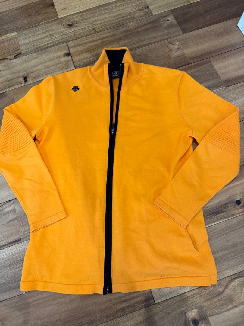 DESCENTE GOLF デサント ニット ジップジャケット Mサイズ