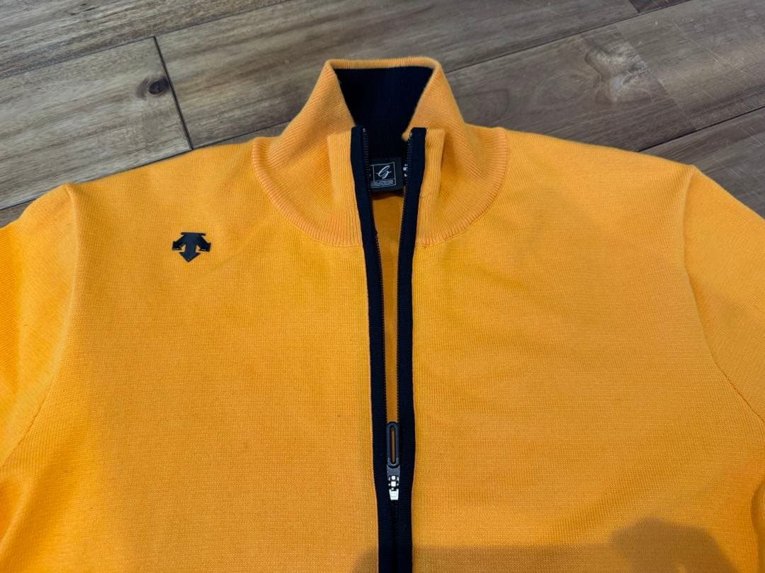 DESCENTE GOLF デサント ニット ジップジャケット Mサイズ